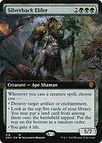 Magic the Gathering Card - Silverback Elder - MTG Circle