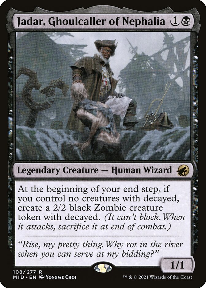 Magic the Gathering Card - Jadar, Ghoulcaller of Nephalia - MTG Circle