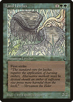 Magic the Gathering Card - Land Leeches - MTG Circle