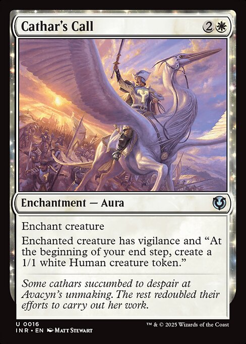 Magic the Gathering Card - Cathar's Call - MTG Circle