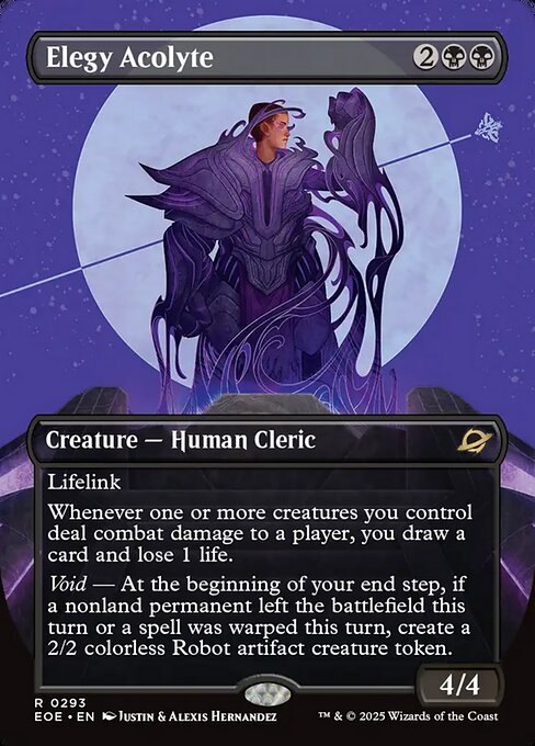 Magic the Gathering Card - Elegy Acolyte - MTG Circle