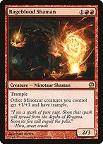 Magic the Gathering Card - Rageblood Shaman - MTG Circle