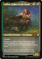 Magic the Gathering Card - Cadira, Caller of the Small - MTG Circle