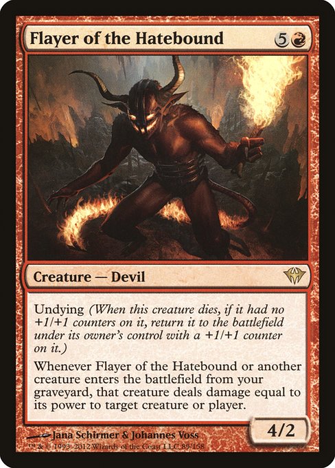 Magic the Gathering Card - Flayer of the Hatebound - MTG Circle