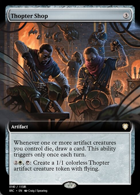 Magic the Gathering Card - Thopter Shop - MTG Circle