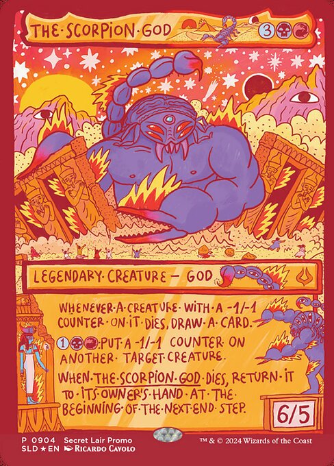 Magic the Gathering Card - The Scorpion God - MTG Circle