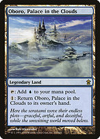 Magic the Gathering Card - Oboro, Palace in the Clouds - MTG Circle