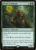 Magic the Gathering Card - Elvish Archdruid - MTG Circle