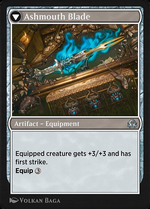 Magic the Gathering Card - Ashmouth Blade - MTG Circle