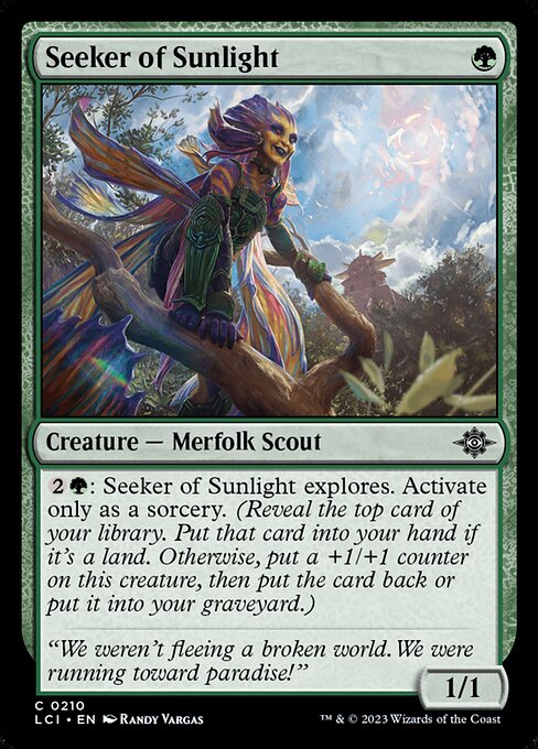 Magic the Gathering Card - Seeker of Sunlight - MTG Circle
