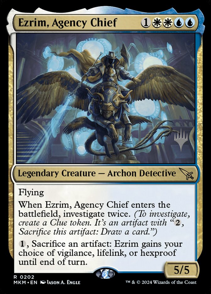 Magic the Gathering Card - Ezrim, Agency Chief - MTG Circle