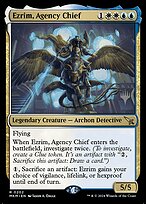 Magic the Gathering Card - Ezrim, Agency Chief - MTG Circle