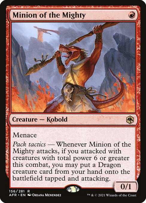 Magic the Gathering Card - Minion of the Mighty - MTG Circle