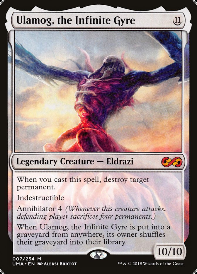 Magic the Gathering Card - Ulamog, the Infinite Gyre - MTG Circle