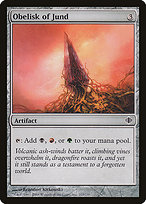 Magic the Gathering Card - Obelisk of Jund - MTG Circle