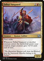 Magic the Gathering Card - Fallaji Vanguard - MTG Circle