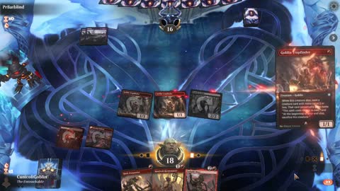 Watch MTG Arena Video Replay - Rakdos Aggro by CunicoliGoblin VS Mono Black Midrange by PrBatblind - Traditional Historic Play