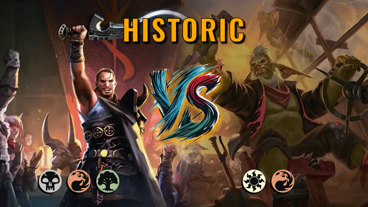 Watch MTG Arena Historic Video - Jund Aggro by CunicoliGoblin VS Boros Aggro by Buzon - 9ba1fd