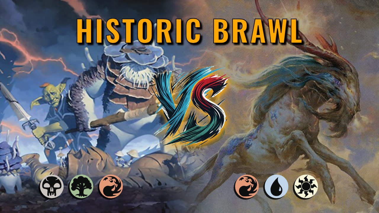 Watch MTG Arena Historic Brawl Video - Slimefoot and Squee by saitama VS Hinata, Dawn Crowned by Gnarchomp - 95a3d2