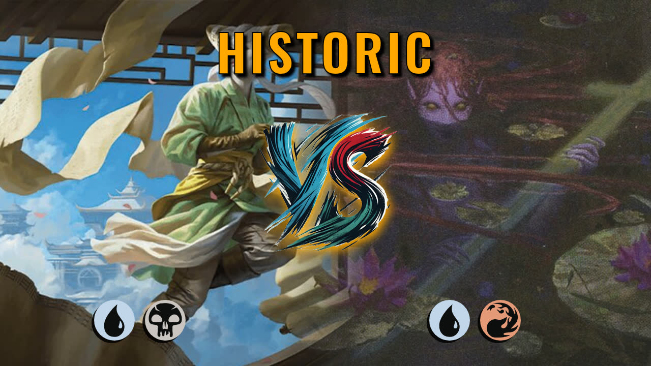 Watch MTG Arena Historic Video - Dimir Midrange by saitama VS Izzet Control by loueasy63 - a079de