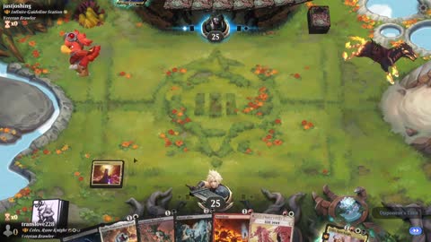 Watch MTG Arena Video Replay - Celes, Rune Knight by translove228 VS Infinite Guideline Station by justjoshing - Historic Brawl