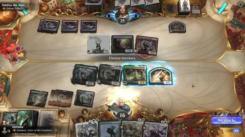 Watch MTG Arena Video Replay - Emmara, Voice of the Conclave by saitama VS Ragavan, Nimble Pilferer by Simfoo the wise - Historic Brawl