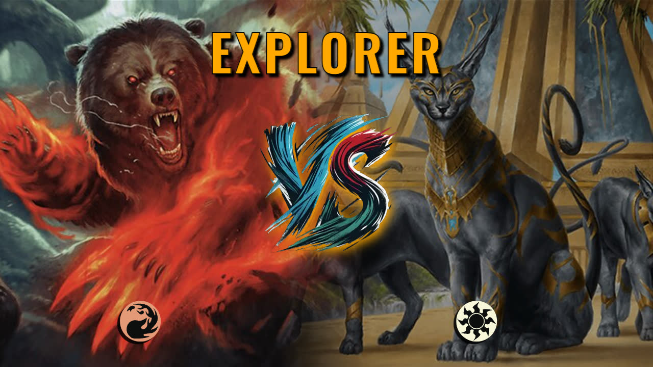 Watch MTG Arena Explorer Video - Mono Red Aggro by Khat VS Mono White Aggro by Sevanofnight - c37630