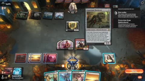 Watch MTG Arena Video Replay - Boros Aggro by DamienF16 VS Sultai Midrange by Spiffy - Premier Draft
