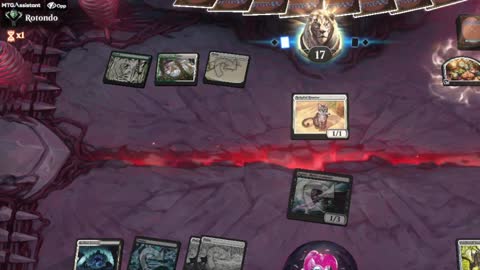 Watch MTG Arena Video Replay - Orzhov Aggro by GBThundaII VS Selesnya Midrange by Rotondo - Standard Ranked
