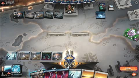 Watch MTG Arena Video Replay - Azorius Midrange by DamienF16 VS Azorius Control by vzcreation - Traditional Standard Ranked