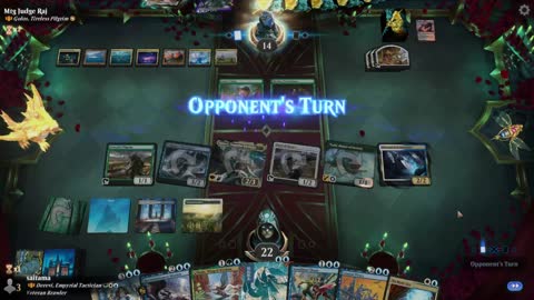 Watch MTG Arena Video Replay - Derevi, Empyrial Tactician by saitama VS Golos, Tireless Pilgrim by Mtg Judge Raj - Historic Brawl