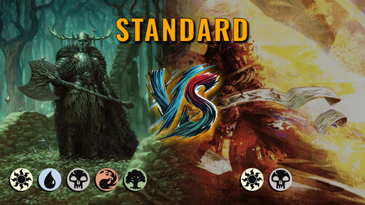Watch MTG Arena Standard Video - 5 Color Control by HamHocks42 VS Orzhov Midrange by Demollisher - 8f20a6