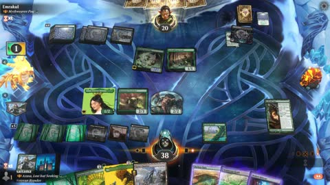 Watch MTG Arena Video Replay - Azusa, Lost but Seeking by saitama VS Mythweaver Poq by Emrakul - Historic Brawl