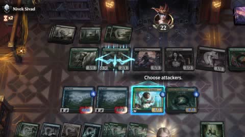 Watch MTG Arena Video Replay - Simic Midrange by utku VS Golgari Aggro by Nivek Sivad - Standard Ranked