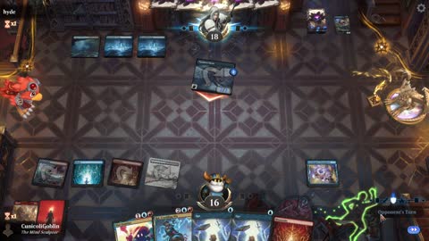 Watch MTG Arena Video Replay - Izzet Midrange by CunicoliGoblin VS Dimir Aggro by hyde - Standard Play