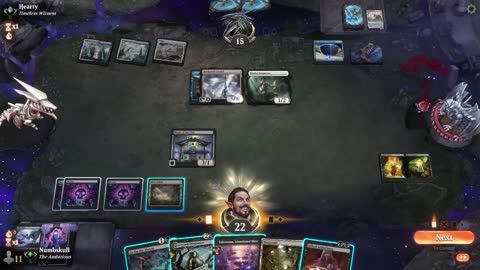 Watch MTG Arena Video Replay - Mono Black Midrange by Numbskull VS Azorius Midrange by Hearty - Explorer Traditional Ranked