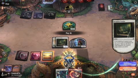 Watch MTG Arena Video Replay - Boros Midrange by DamienF16 VS Golgari Midrange by dogs - Premier Draft