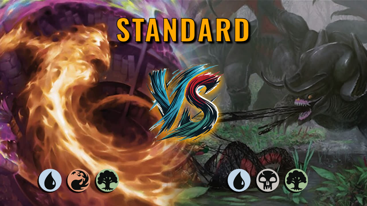 Watch MTG Arena Standard Video - Temur Midrange by Namakai VS Sultai Control by MegaMagicMaster - e70c57