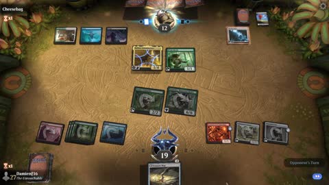 Watch MTG Arena Video Replay - Temur Midrange by DamienF16 VS WUBG Midrange by Cheesebag - Chromatic Cube Draft