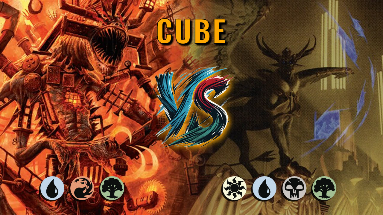 Watch MTG Arena Cube Video - Temur Midrange by DamienF16 VS WUBG Midrange by Cheesebag - 89ef1b
