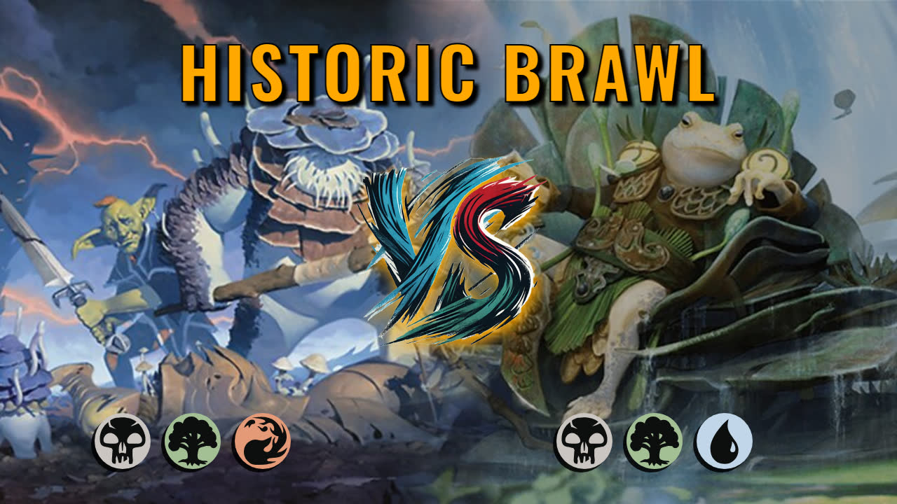 Watch MTG Arena Historic Brawl Video - Slimefoot and Squee by saitama VS Glarb, Calamity's Augur by kwiddoes23 - 94288b