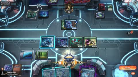 Watch MTG Arena Video Replay - Simic Midrange by DamienF16 VS Simic Midrange by Haunter_X - Premier Draft