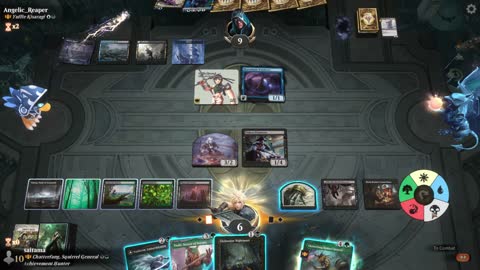 Watch MTG Arena Video Replay - Chatterfang, Squirrel General by saitama VS Yuriko, the Tiger's Shadow by Angelic_Reaper - Historic Brawl