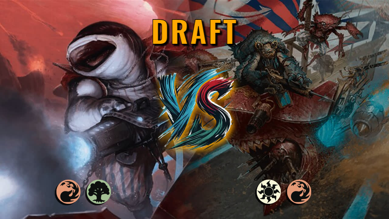 Watch MTG Arena Draft Video - Gruul Midrange by Numbskull VS Boros Midrange by Lakmire - ff50f4