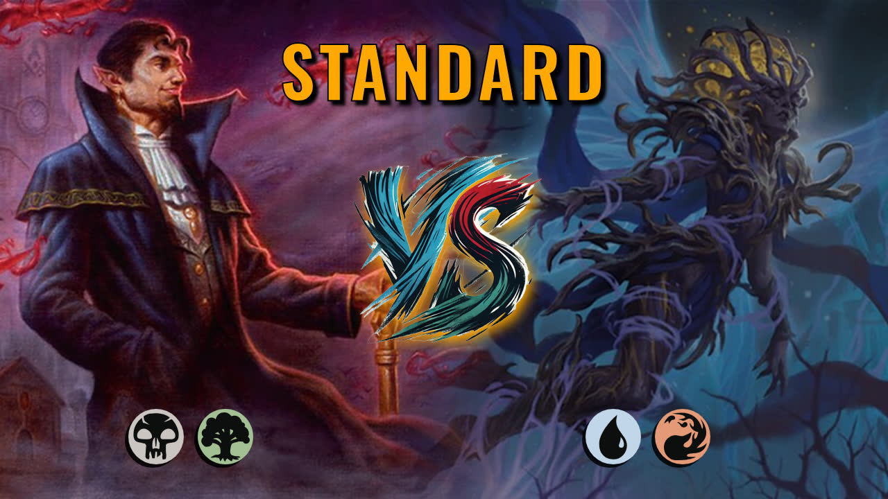 Watch MTG Arena Standard Video - Golgari Aggro by GBThundaII VS Temur Midrange by kiriri - 0f04e2