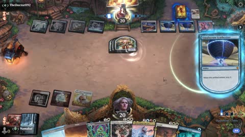 Watch MTG Arena Video Replay - Jeskai Control by Namakai VS Azorius Midrange by TheDoctor092 - Traditional Standard Ranked