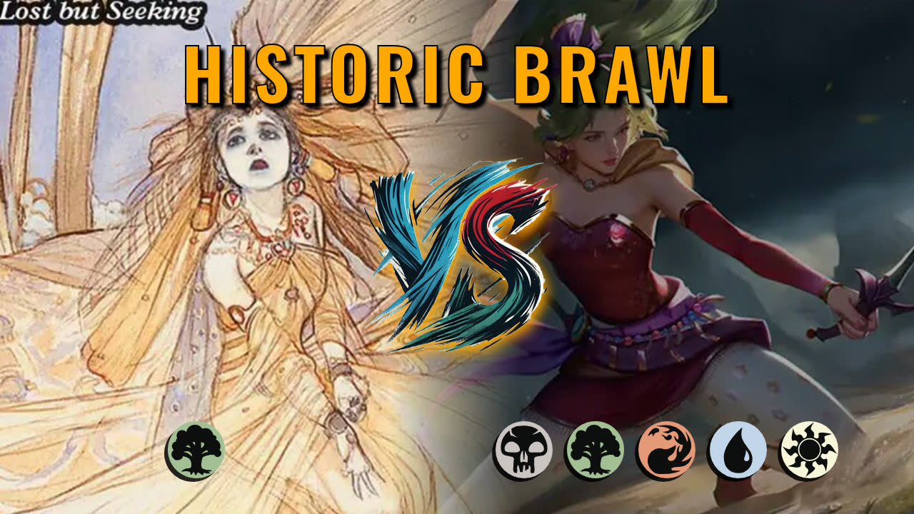 Watch MTG Arena Historic Brawl Video - Azusa, Lost but Seeking by saitama VS Terra, Magical Adept by skyironsword - a3c376
