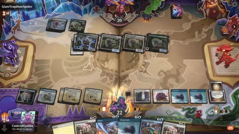Watch MTG Arena Video Replay - Azorius Midrange by CunicoliGoblin VS Selesnya Aggro by GiantTrapDoorSpider - Standard Event