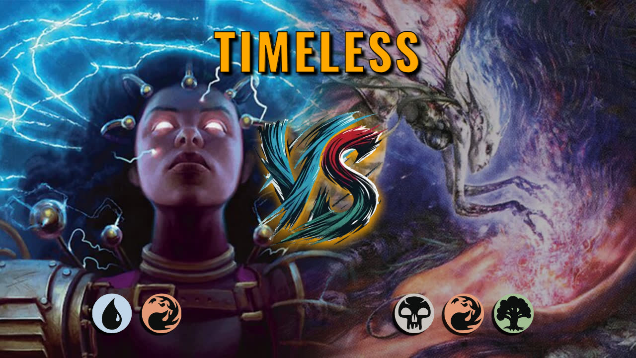 Watch MTG Arena Timeless Video - Izzet Midrange by Hawk Atankewo VS Jund Midrange by The Oddsmakers - 5a5187