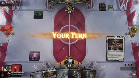 Watch MTG Arena Video Replay - Orzhov Midrange by CunicoliGoblin VS Selesnya Midrange by Kafarek87 - Traditional Historic Ranked